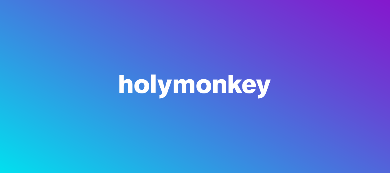 Banner Holymonkey