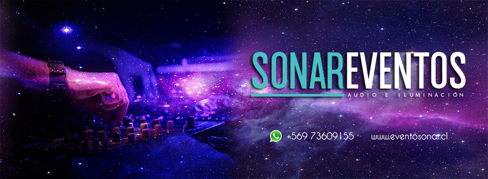 Banner sonido e iluminacion SONAR E.I.R.L