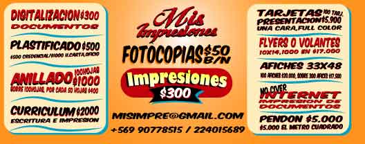 Banner Mis Impresiones