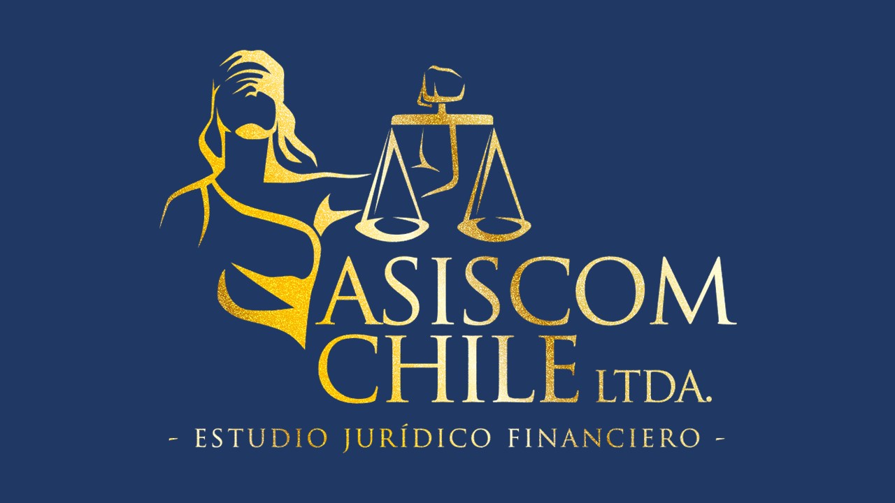 Logo Asiscom Chile Limitada, Estudio juridico y Financiero